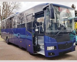 «Эталон» представил журналистам новый туристический автобус А084 «Тюльпан»